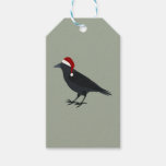 Christmas Crow Gift Tags
