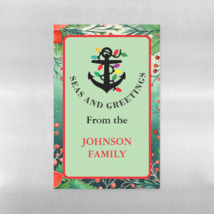 Christmas Cruise Cabin Door Magnet Magnetic Dry Erase Sheet