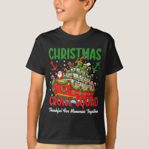 Christmas Cruise Cruisemas Squad 2025 Thankful For T-Shirt