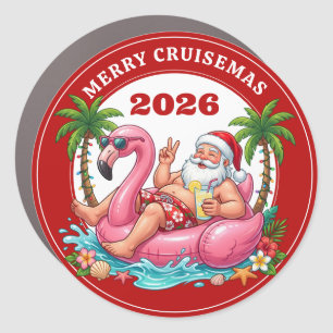 Christmas Cruise Decor Door Personalized Magnet