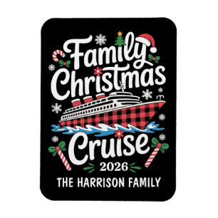 Christmas Cruise Ship Decor Stateroom Magnet