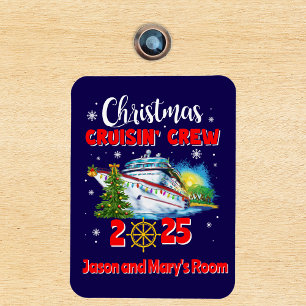 Christmas Cruisin' Crew Custom Ship Magnet