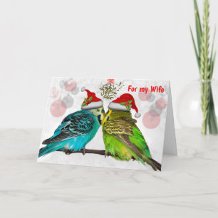 Christmas Cuddles Card WIFE