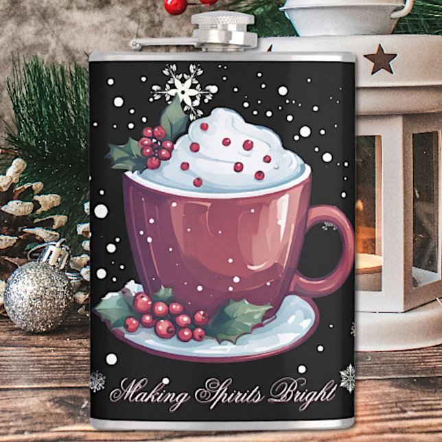 Christmas Cup of Hot Chocolate | Black Flask (Creator Uploaded)