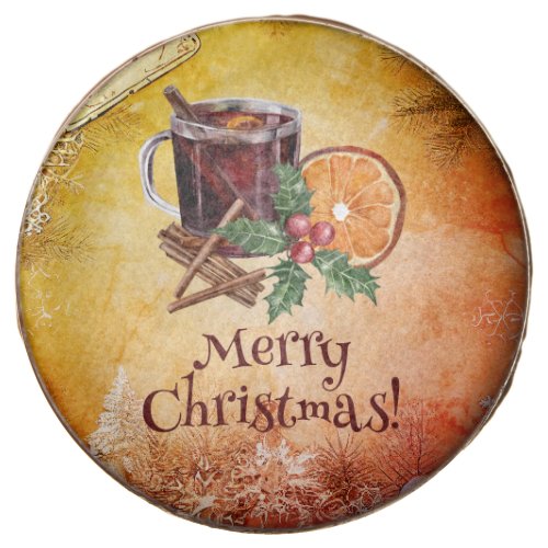 Christmas Cup Orange Holly Berry Cinnamon Greeting Chocolate Covered Oreo