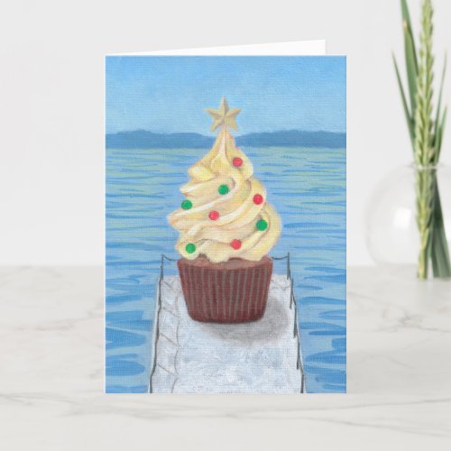Christmas Cupcake 4 Card