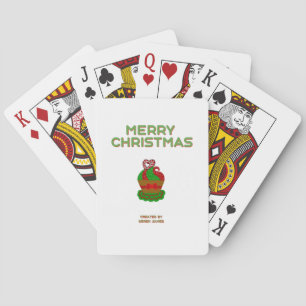 Christmas Cupcake Classic Playing Cards