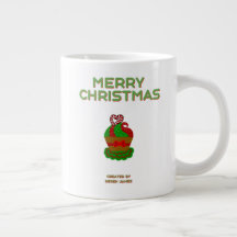 Christmas Cupcake Jumbo Mug