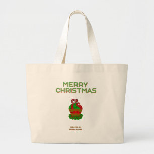 Christmas Cupcake Jumbo Tote Bag