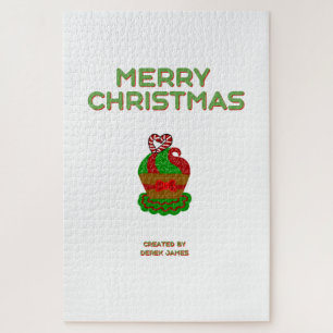 Christmas Cupcake Puzzle (50.8 cm x 76.2 cm)
