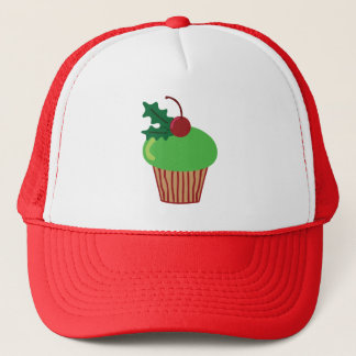 Christmas Cupcake Trucker Hat