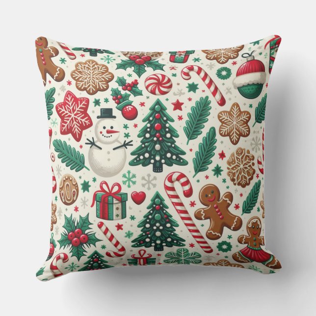 christmas cushion pillow (Back)