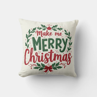 Christmas cushion that conveys love and happiness