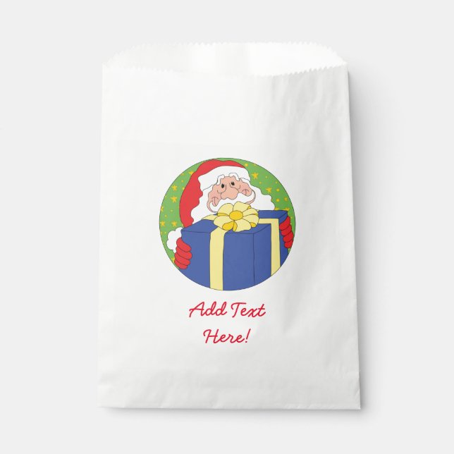 Christmas Custom Favor Bag (Front)