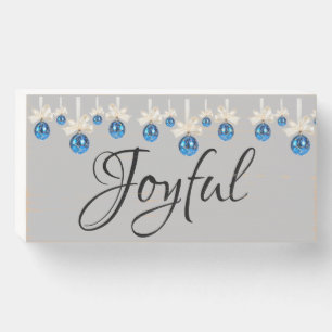 Christmas Custom Joyful sign