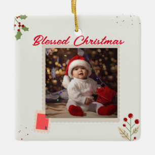 Christmas Custom Photo Ornament