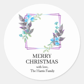 Christmas Custom Text Stickers Roll