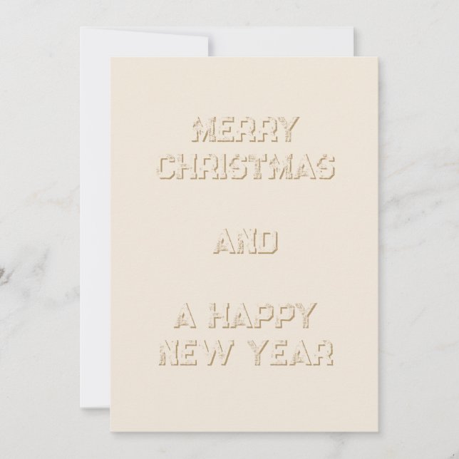 Christmas Customizable Invitation (Front)