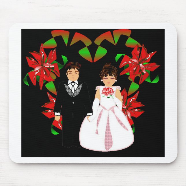 Christmas Customizable Mouse Pad (Front)