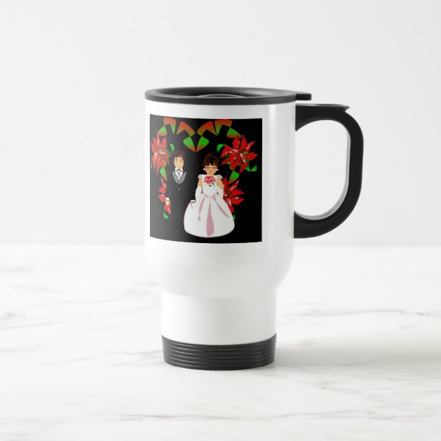 Christmas Customizable Travel Mug (Right)