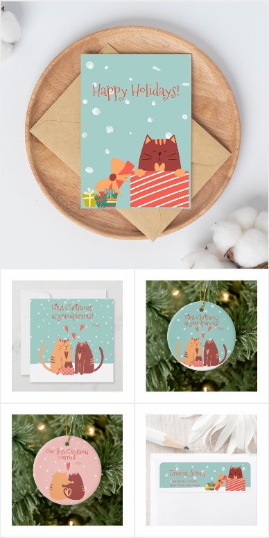 Christmas: Cute Cats