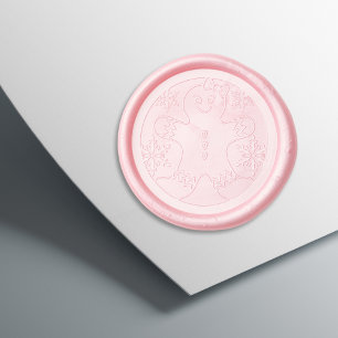 Christmas Cute Gingerbread Girl Wax Seal Sticker