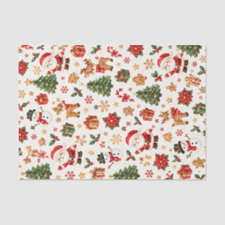 Christmas cute pattern tissue paper