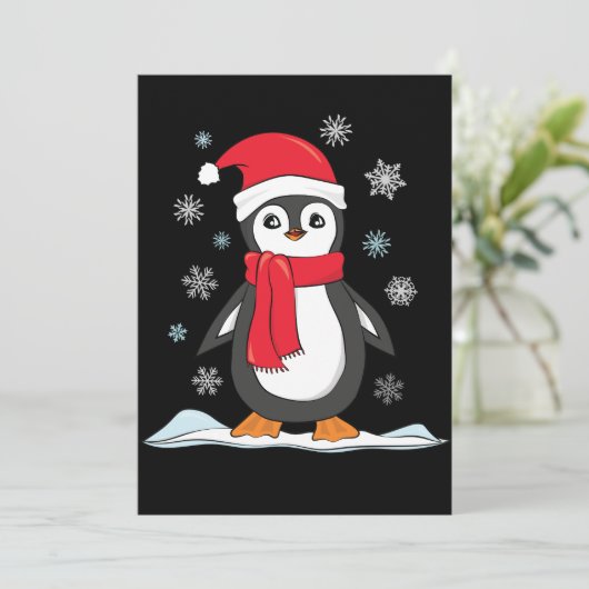 Christmas Cute Penguin (Standing Front)