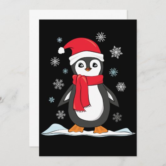Christmas Cute Penguin (Front/Back)