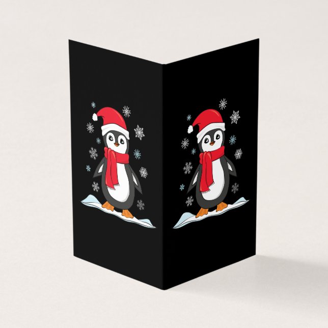 Christmas Cute Penguin (Outside)