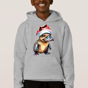 Christmas cute platypus hoodie