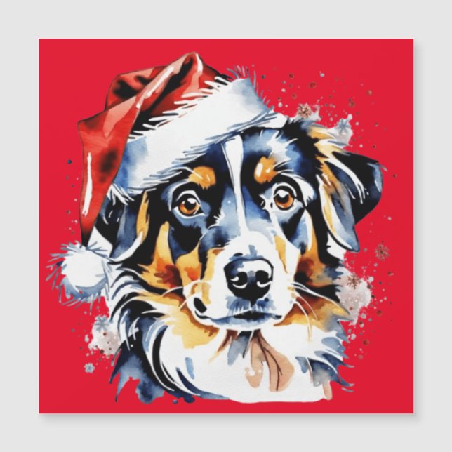 Christmas cute puppy (Front)