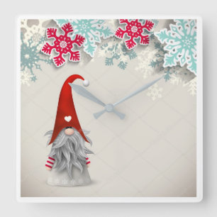 ****CHRISTMAS CUTE SNOWMEN**** CLOCK