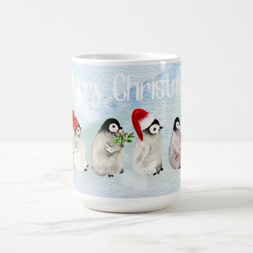 Christmas _ Cute WC Penguins Coffee Mug