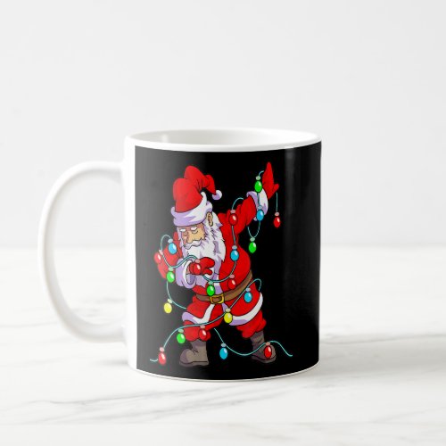 Christmas Dabbing Santa Kids Boys Men Xmas Tree Li Coffee Mug