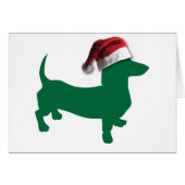 Christmas Dachshund (Front Horizontal)