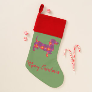 Christmas Dachshund Stocking