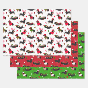 custom dog wrapping paper