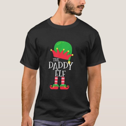 Christmas Daddy Elf Christmas Elf Family Matching T_Shirt