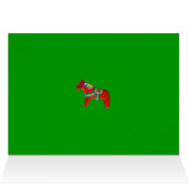 Christmas Dala Horse Card (Inside Horizontal (Top))