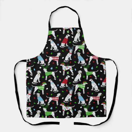 Christmas Dalmatian Apron