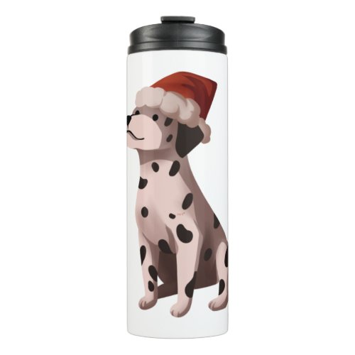 christmas dalmatian Classic T_Shirt Thermal Tumbler