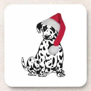 Christmas Dalmatian Coaster
