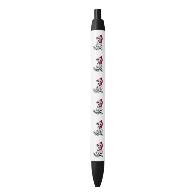 Christmas Dalmatian Dog Pen (Front Vertical)