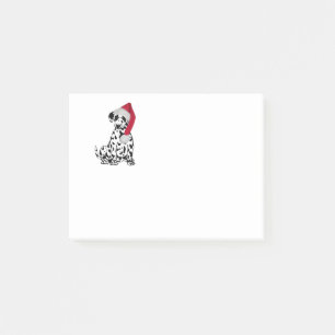Christmas Dalmatian Dog Post-it Notes