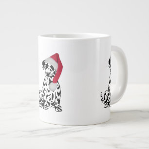 Christmas Dalmatian Giant Coffee Mug