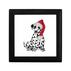 Christmas Dalmatian Keepsake Box