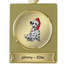 Christmas Dalmatian Personalized Date