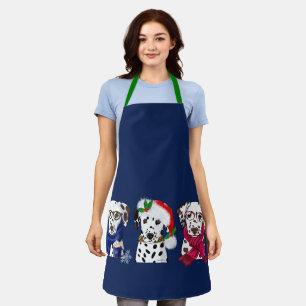 Christmas Dalmatians Apron