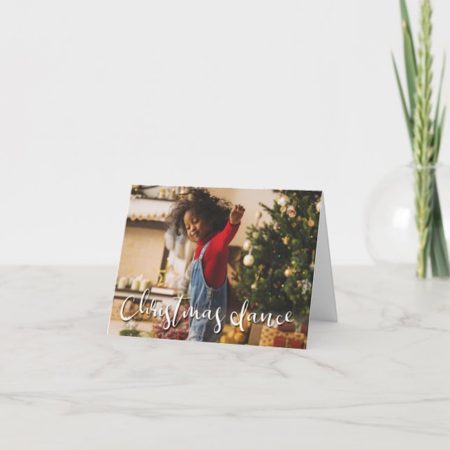 Christmas Dance Card (Front)